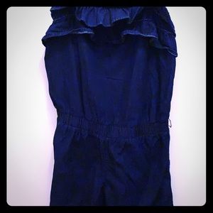 Denim Romper